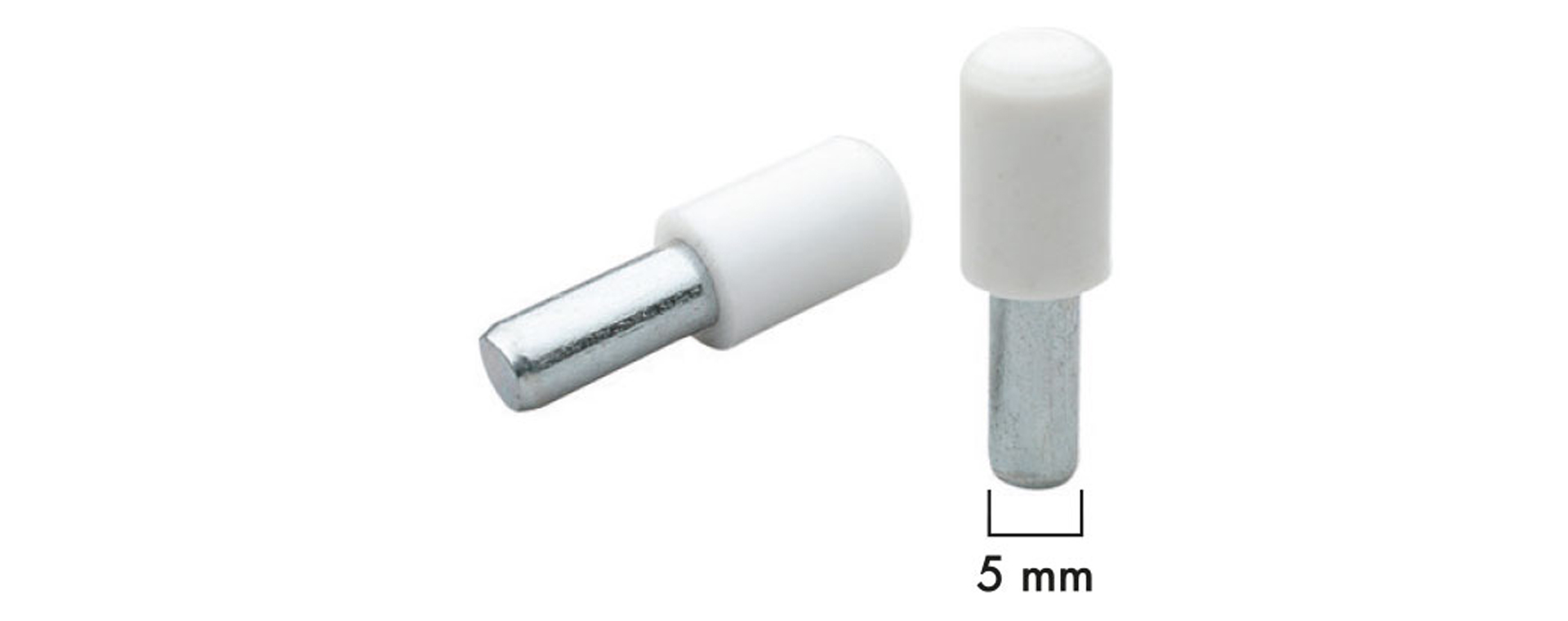 Plastik Başlı Metal Raf Pimi